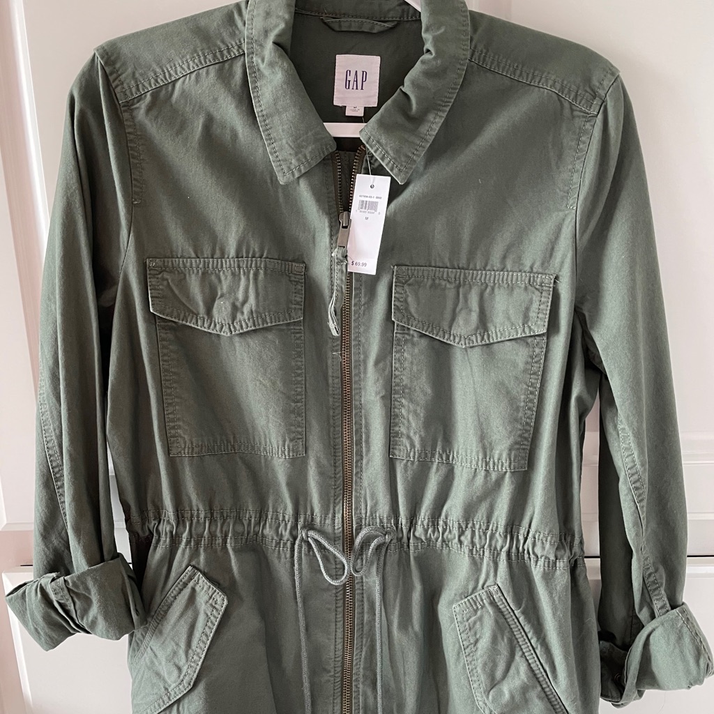 Gap Olive Utility Jacket